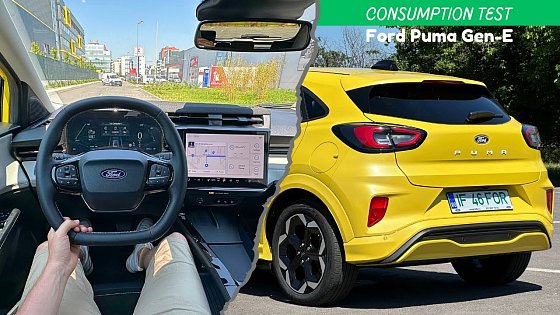 Video: Ford Puma Gen-E 2025 Consumption Test