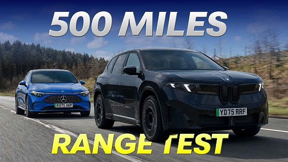 Video: 500-mile Range Test: BMW IX3 Vs Mercedes CLA
