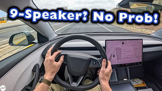 Video: 2026 Tesla Model 3 Premium RWD – 9-speaker Sound System Review