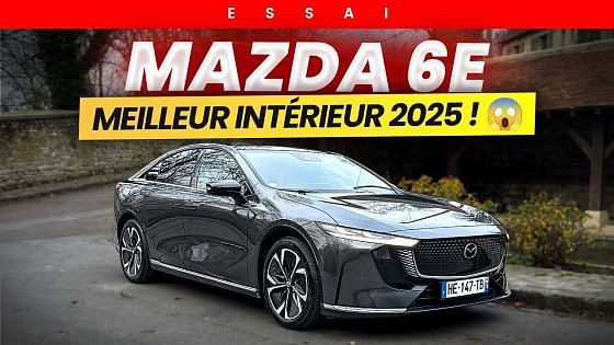 Video: Pourquoi la nouvelle Mazda 6e nous a BLUFFÉ ? Réponse en essai !