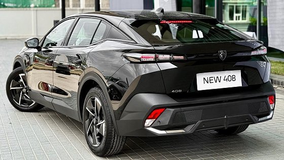 Video: New Peugeot 408 ( 2025 ) - 1.6L Luxury SUV | Black Color
