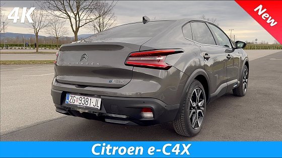 Video: Citroen e-C4X 2024 In-depth REVIEW 4K | Max (Exterior - Interior), "S Class" Comfort EV