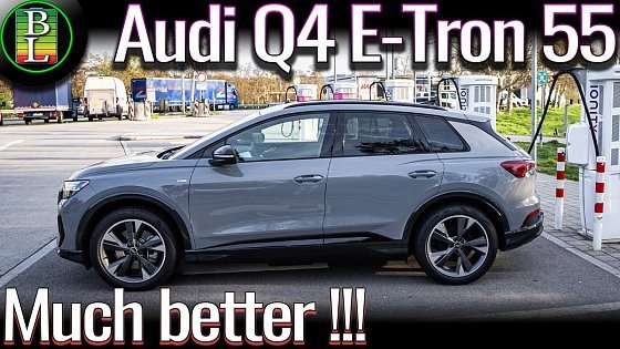 Video: NEW Audi Q4 E-Tron 55 quattro - 110 km/h (68mph) range test