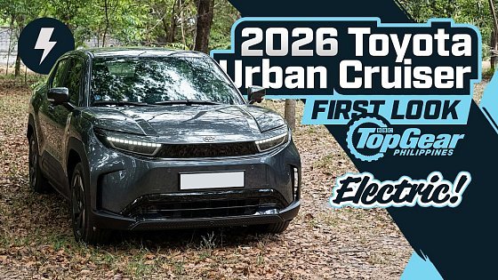 Video: 2026 Toyota Urban Cruiser launched: A first look at this all-new Toyota EV | Top Gear Philippines