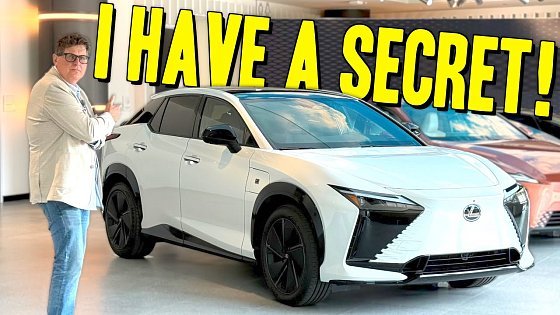 Video: The 2026 Lexus RZ 550e Does Something No Other Lexus OR Toyota Can Do!
