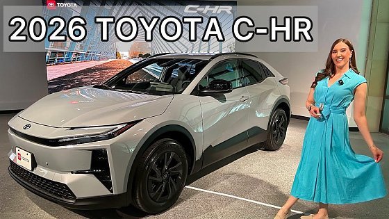 Video: All-New 2026 Toyota C-HR Battery Electric Vehicle! Cute, Sporty, Modern, Fast & All-Electric!