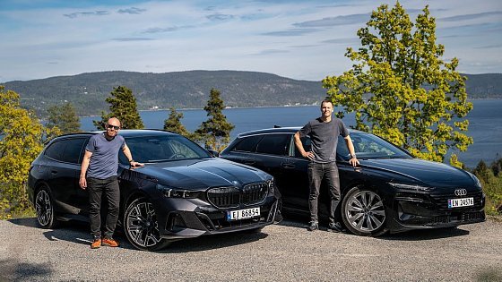 Video: Duelltest: Audi A6 Avant e-tron quattro vs. BMW i5 xDrive40 Touring
