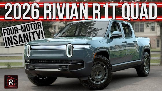 Video: Is This The Best Electric Truck? | 2026 Rivian R1T Quad | Detailed Review