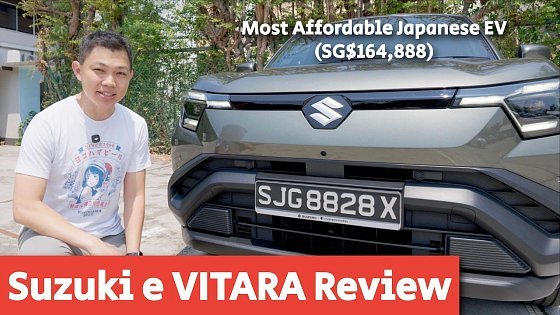 Video: Suzuki e VITARA Review! (Singapore Most Affordable Japanese EV)