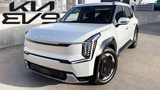 Video: 2024 KIA EV9 Visual Review - Interior, Exterior and Drive in Detail