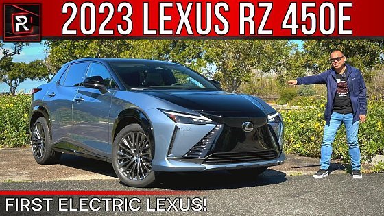 Video: The 2023 Lexus RZ 450e Is A Long-Awaited Electric Lexus RX