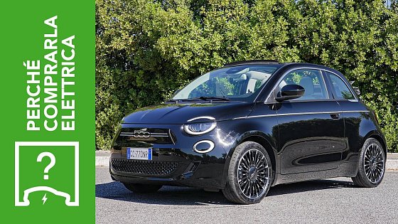 Video: Fiat 500 elettrica Cabrio (2022) | Perché comprarla elettrica e perché no