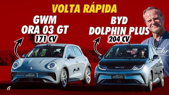 Video: VOLTA RÁPIDA: BYD DOLPHIN PLUS X GWM ORA 03 GT! Qual elétrico chinês é mais rápido? | Acelerados