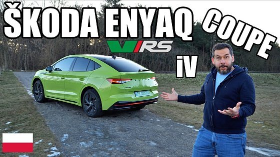 Video: Skoda Enyaq Coupe RS iV - tylko dla koloru (PL) - test i jazda próbna