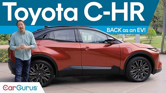Video: The C-HR Is BACK in EV Form! | 2026 Toyota C-HR First Look Preview
