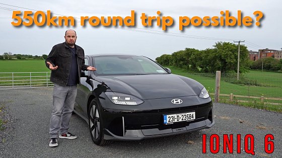 Video: Hyundai Ioniq 6 range test | Can it do 550km round trip on one charge?