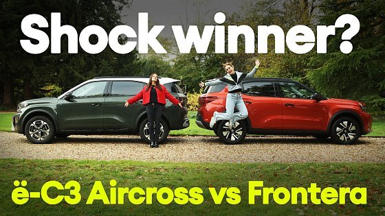 Video: Family EV face-off! Citroën e-C3 Aircross vs Vauxhall Frontera Electric
