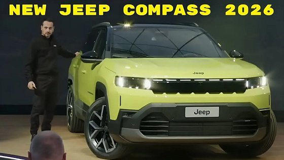Video: New Jeep Compass 2026 Revealed Electric, Hybrid, and Fully Loaded