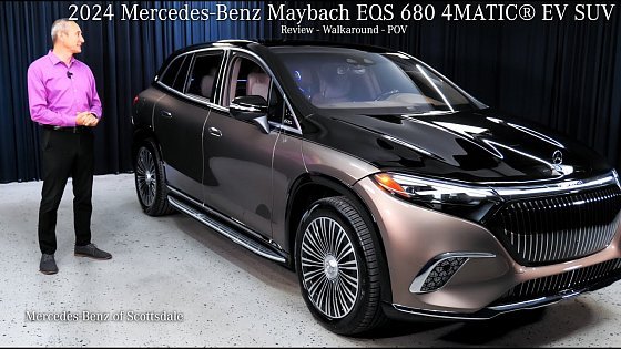 Video: 2024 Mercedes-Benz Maybach EQS 680 4MATIC® EV SUV - Review Walkaround