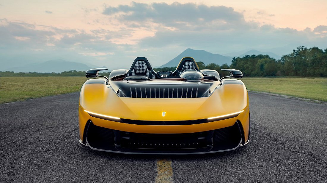 Pininfarina B95 (2025-...) front fascia, grille, headlights, bumper, exterior
