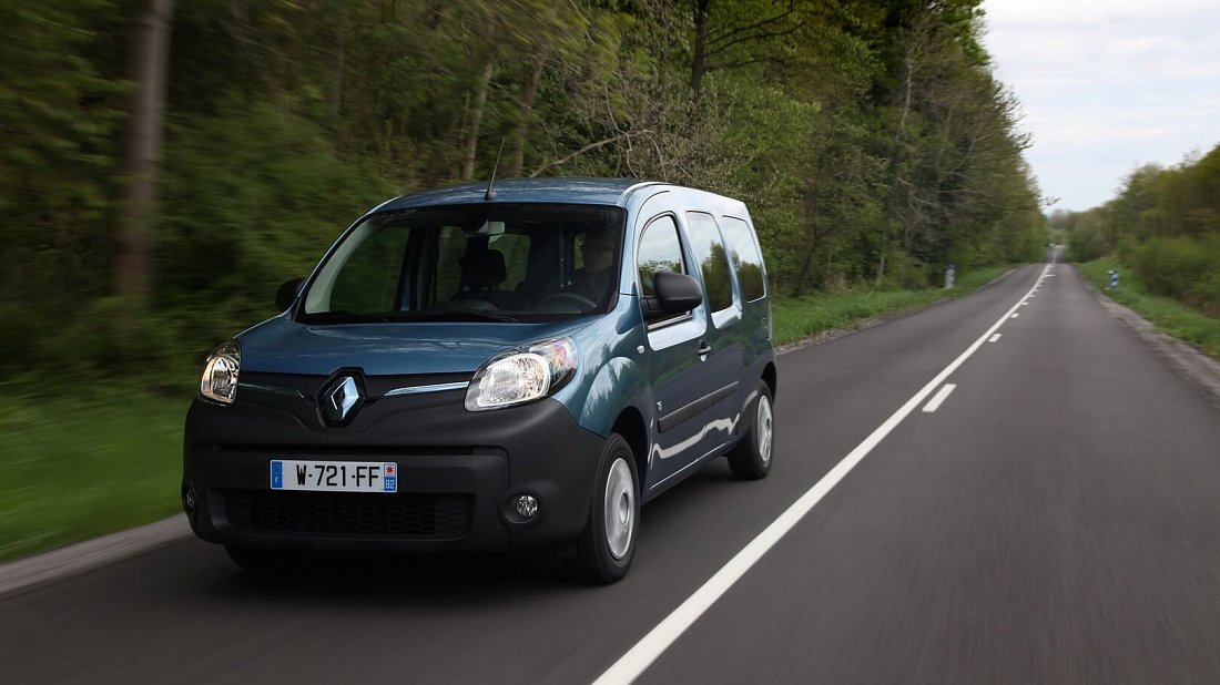 Renault Kangoo Z.E. 33 Maxi (2017-2022) front fascia photo, grille, headlights, bumper, exterior