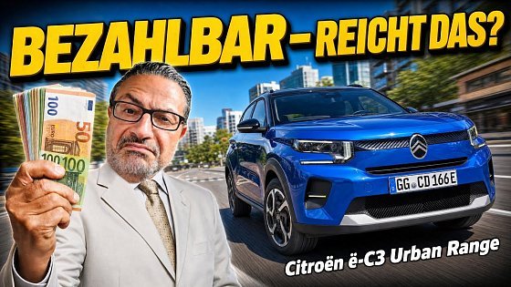 Video: Was kann das 20.000€ Elektroauto? Citroën eC3 Urban Range im Test.