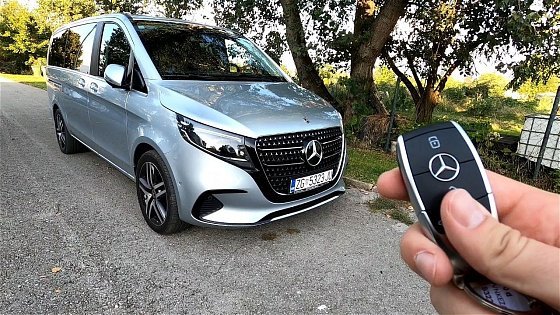 Video: 2024 Mercedes-Benz V 300d [2.0l, 239 HP] POV Test drive CARiNIK (V Class like S class!)