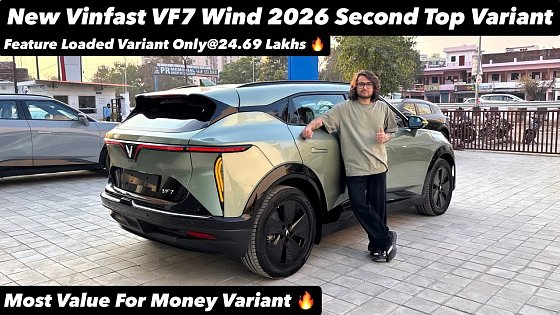 Video: New Vinfast VF7 Wind 2026 | PREMIUM EV ONLY@24.69 LAKHS | Full review ??