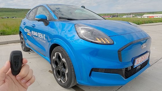 Video: Ford Puma Gen-E 2025 (Electric 168 hp) POV Test Drive & Review