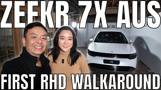 Video: Zeekr 7X RHD First Look: Pricing, Specs & Walkaround in Australia 2025