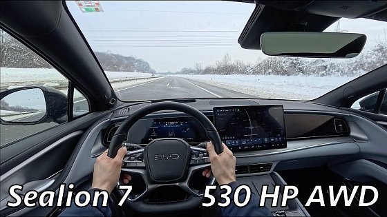 Video: BYD Sealion 7 2025 POV Test drive (530 HP, AWD)