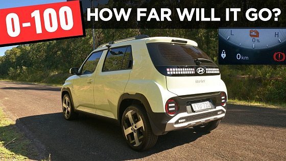Video: 2026 Hyundai Inster: Detailed review (range test) – 0-100 & POV