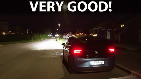 Video: ID3 Pure standard LED headlights test