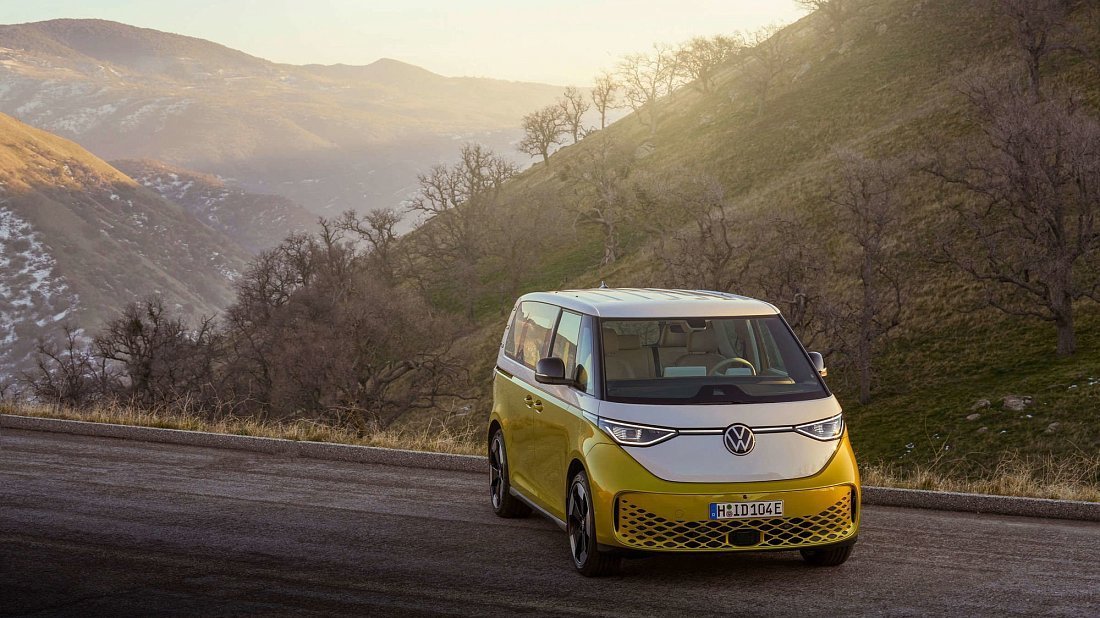 Volkswagen ID.Buzz Pro (2024-...) front fascia, grille, headlights, bumper, exterior