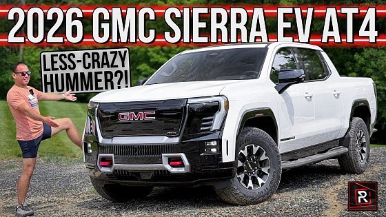 Video: The 2026 GMC Sierra EV AT4 Brings A Lower Price & Hummer Capabilities To A Useful Truck