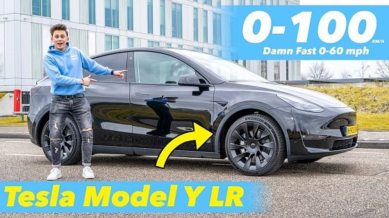 Video: Tesla Model Y Long Range 0-100 Acceleration Test!! (2022 Model)⚡⚡