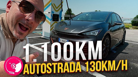 Video: 1000km Cupra Born 77kWh e-Boost LA SFIDA 135km/h - Tempi, Curva di ricarica, autonomia e COSTI!