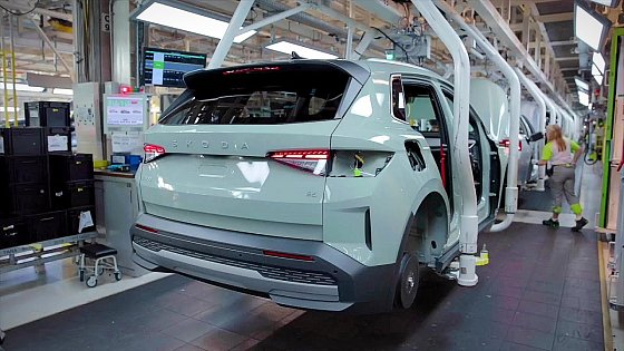 Video: Inside Skoda’s Electric Car Factory: How Elroq & Enyaq Are Made at Mladá Boleslav
