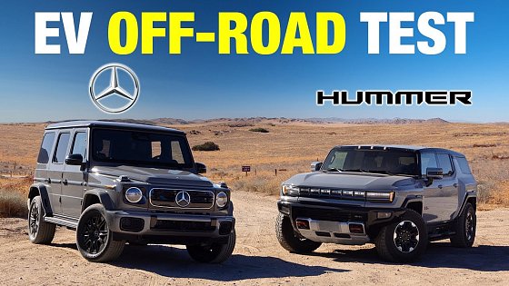 Video: Mercedes-Benz G-Class EV vs GMC Hummer EV | Electric SUV Off-Road Comparison Test