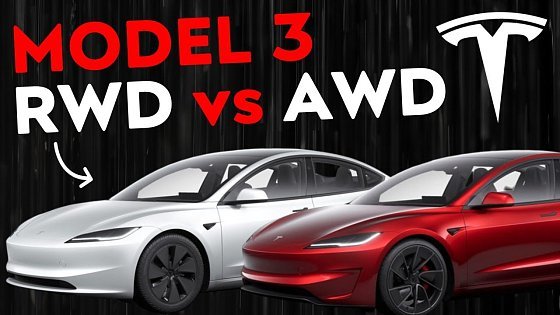 Video: NEW Tesla Model 3 RWD vs AWD: Don't Make a Mistake!