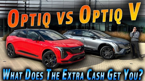 Video: 2026 Cadillac Optiq vs Optiq V | Caddy's Entry Level EV Has A Split Personality