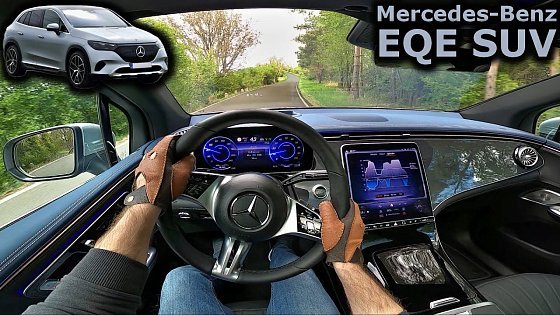 Video: 2024 Mercedes-Benz EQE 350 4MATIC SUV | POV test drive