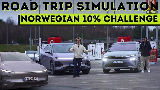 Video: New Nordic 10% Challenge! Tesla Model Y vs XPENG G6 vs Skoda Enyaq Coupe RS