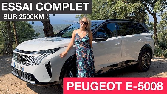 Video: PEUGEOT E-5008 : ESSAI COMPLET sur 2500Km ! 7 places à moins de 43 000€ !
