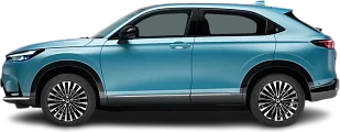 Side view photo of Honda eNy1 (2023-…) on transparent background