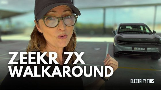 Video: ZEEKR 7X LONG RANGE WALKAROUND