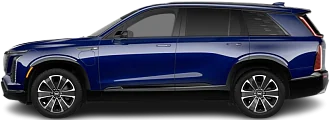 Side view photo of Cadillac Vistiq AWD (2025-…) on transparent background