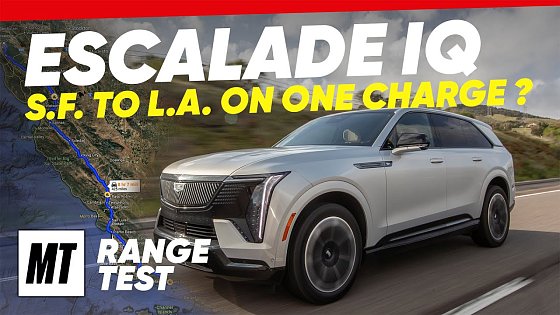 Video: Road Trip! We Put the 2025 Cadillac Escalade IQ’s Huge Range to the Test