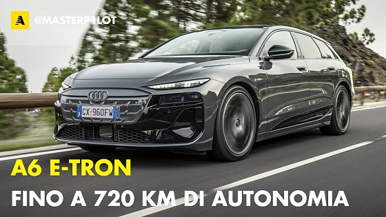 Video: Nuova AUDI A6 e-tron 2025 | ELETTRICA con 720 km di autonomia. Prezzo? Da 68k...