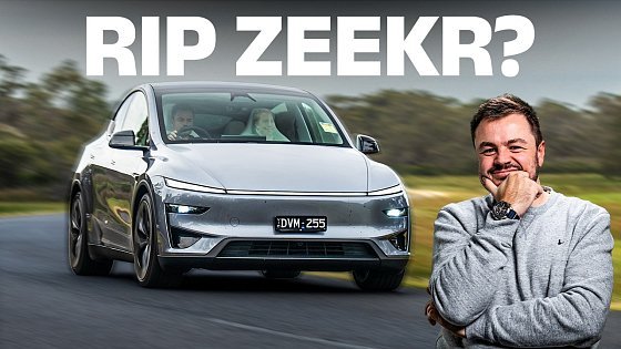 Video: DETAILED review of the NEW Tesla Model Y Performance: Inc. 0-100 & track test